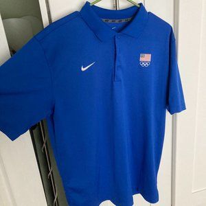 Nike Dri-Fit Team USA Olympic Polo Shirt